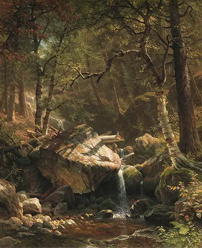 Mountain Brook Albert Bierstadt